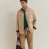 Cotton safari jacket