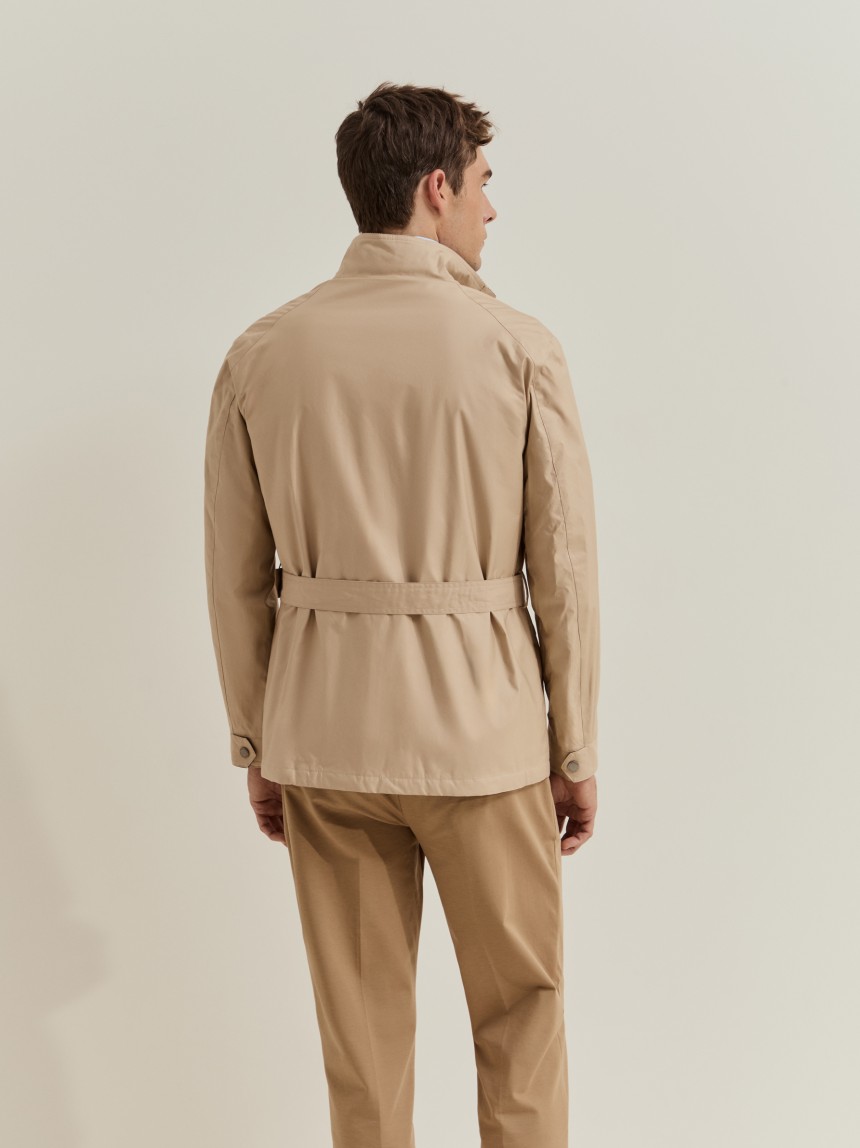 Cotton safari jacket