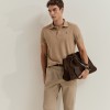 Cotton piqu� polo shirt