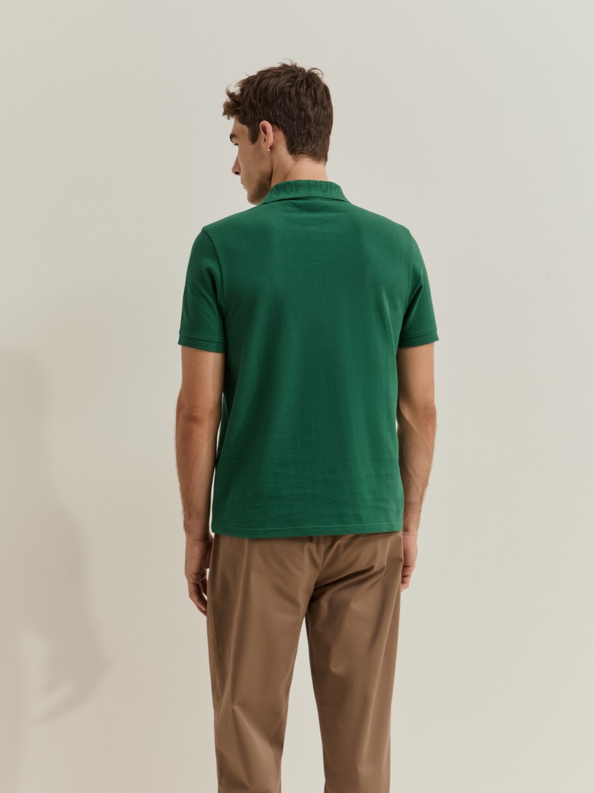 Polo piqu� de algod�o