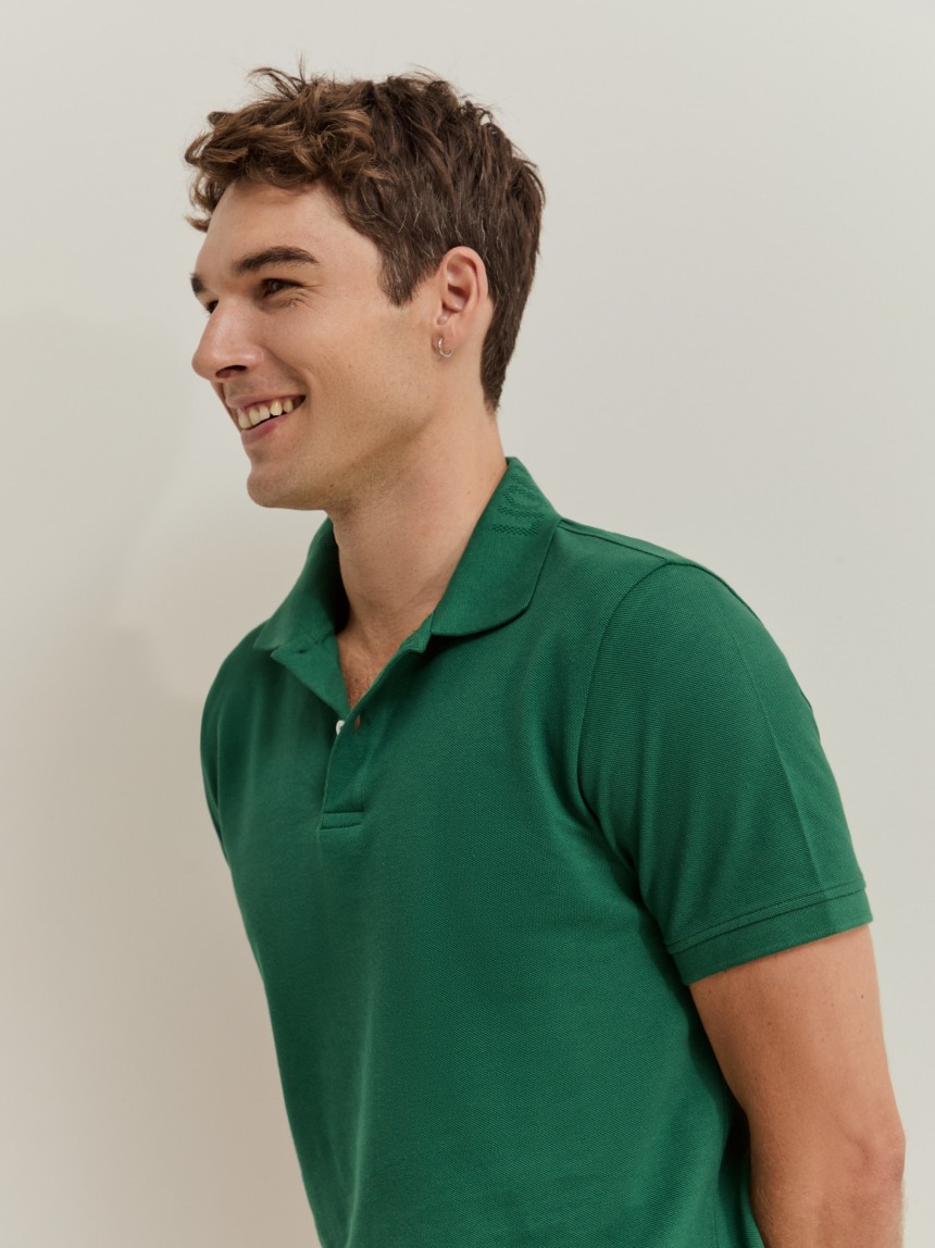 Polo piqu� de algod�o