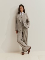 Blazer com padr�o xadrez