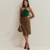 Saia l�pis com bolsos