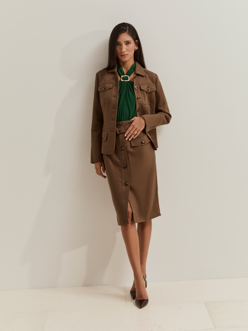 Structured safari jacket - Image product