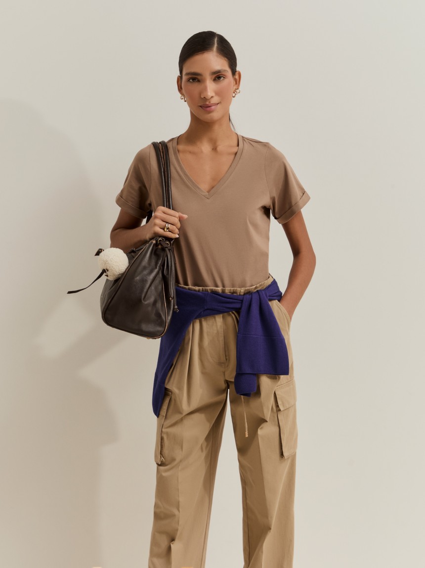 Basic cotton T-shirt