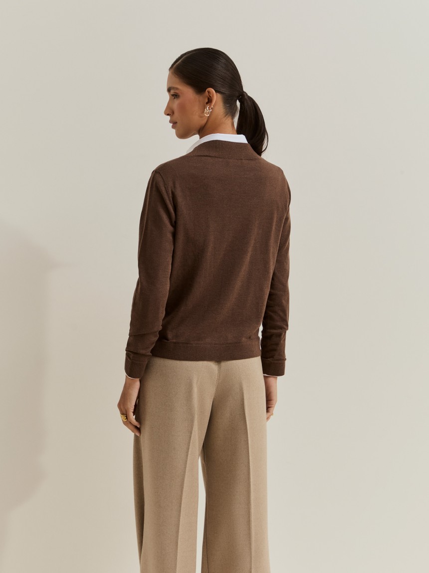Camisola de malha com l�
