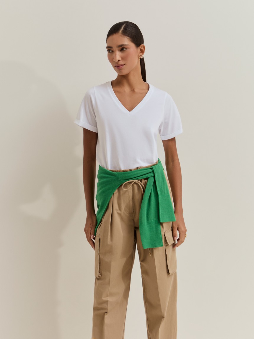 Basic cotton T-shirt