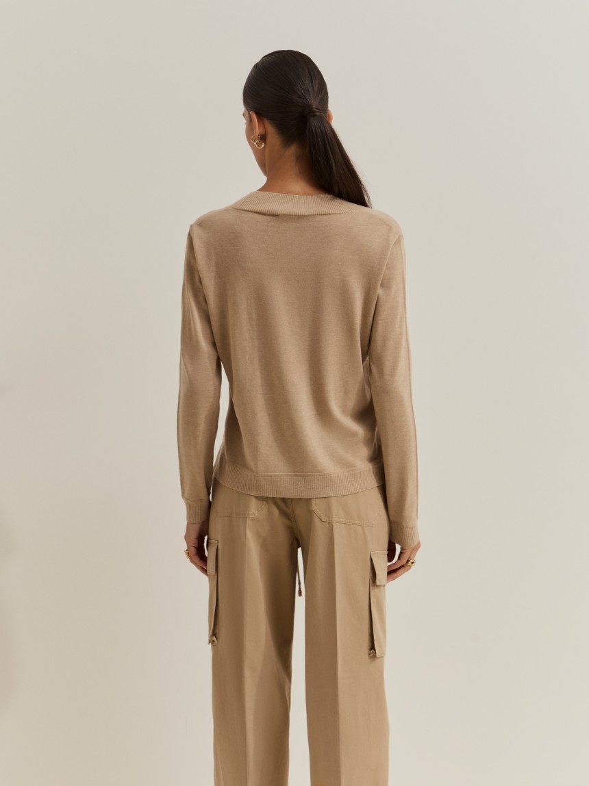 Camisola de malha com l�