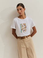 T-shirt com estampado