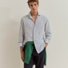 Camisa regular fit �s riscas