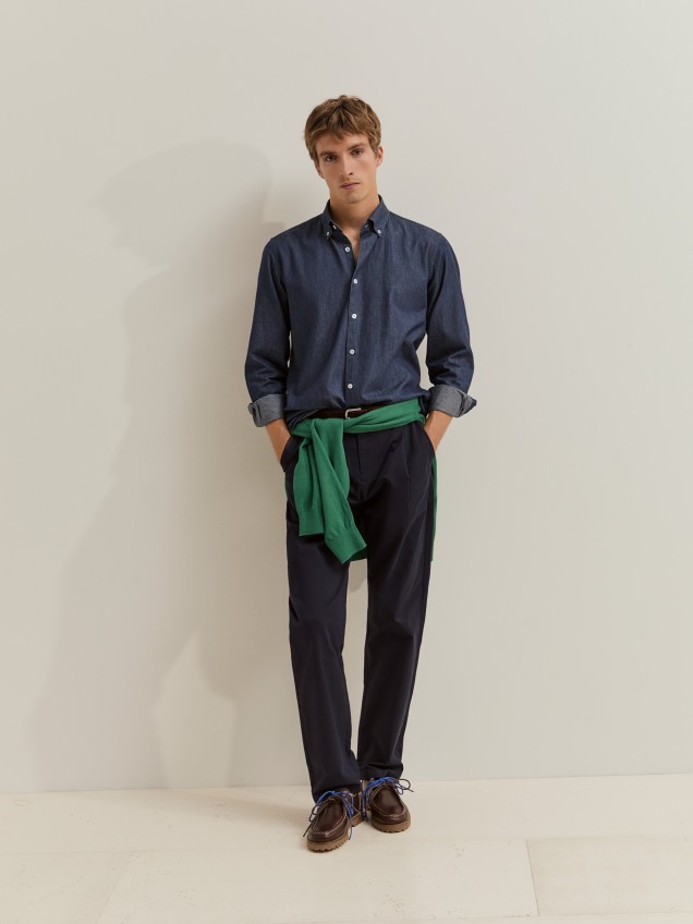 Calças chino regular fit
