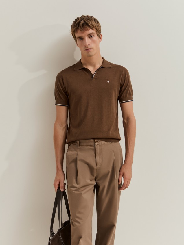 Calças chino regular fit