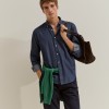 Regular-fit denim shirt