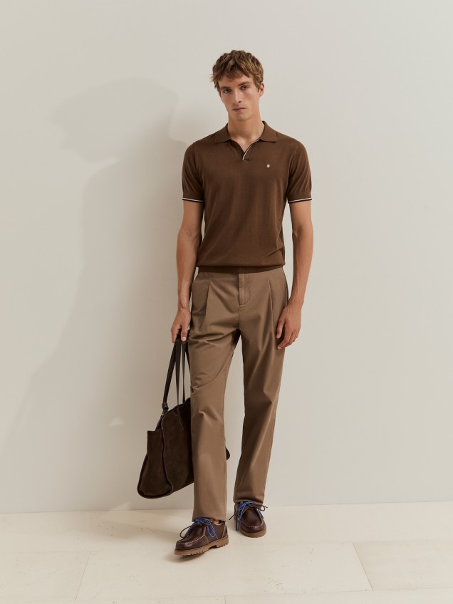 Calças chino regular fit