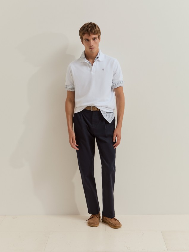 Calças chino regular fit