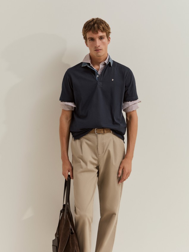 Calças chino regular fit