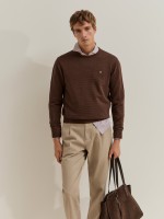 Camisola de malha �s riscas