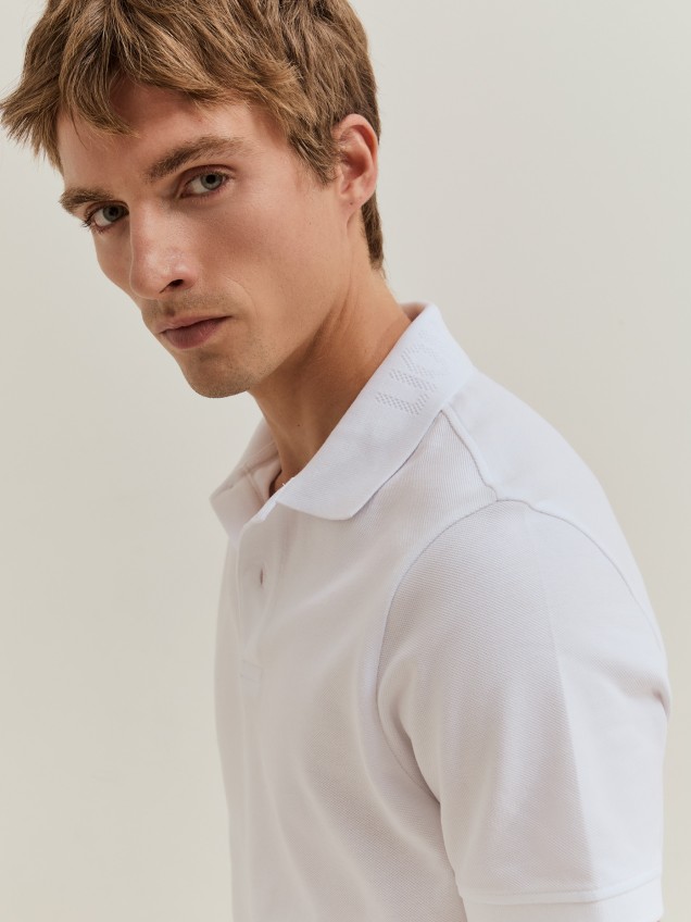 Polo de piqu� de algod�n
