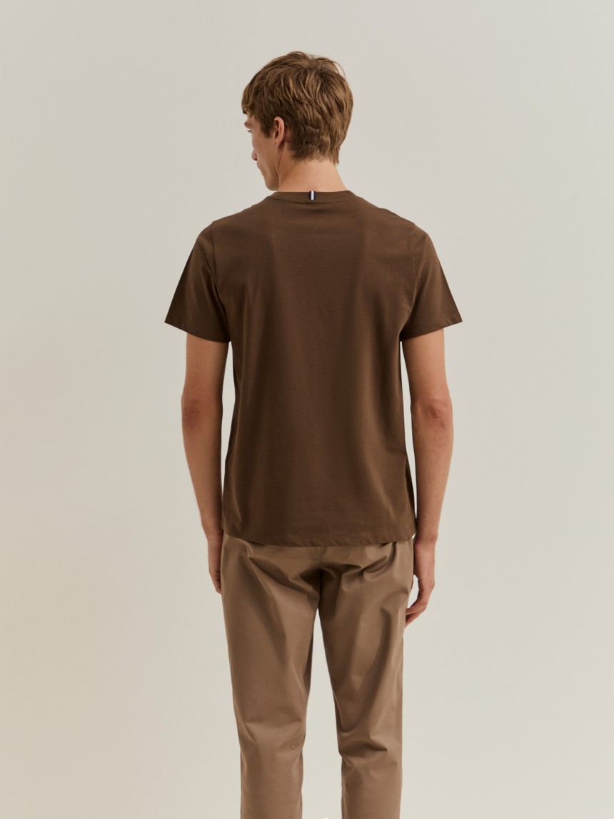 T-shirt b�sica de algod�o