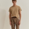 T-shirt b�sica de algod�o