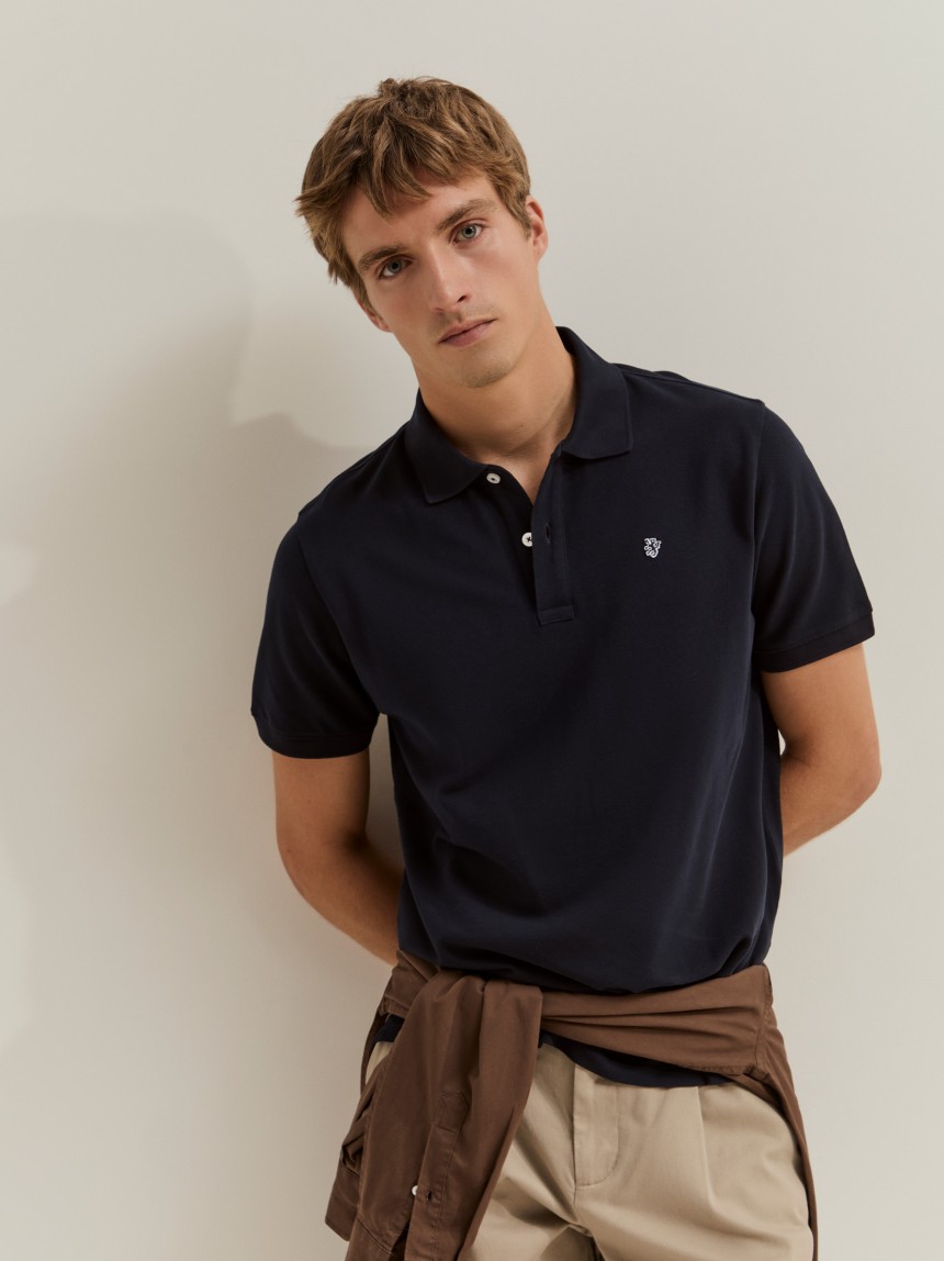 Polo piqu� de algod�o