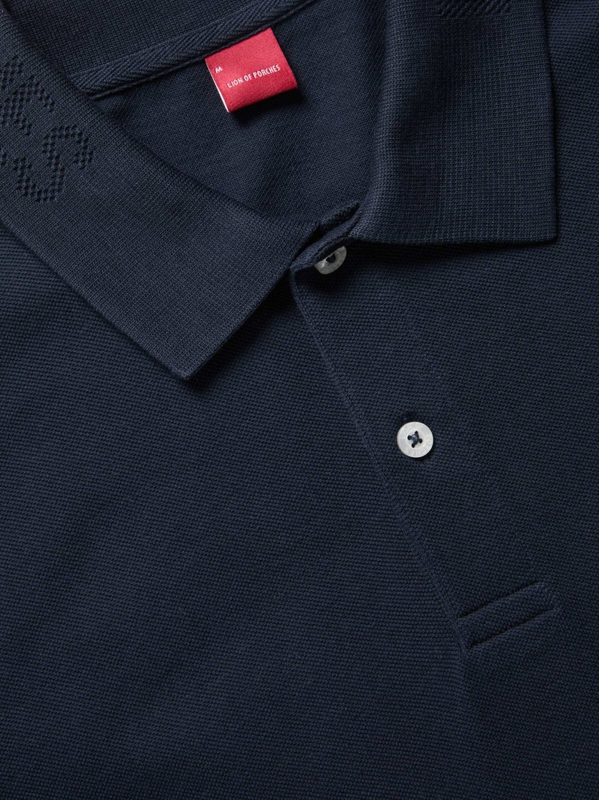 Cotton piqu� polo shirt