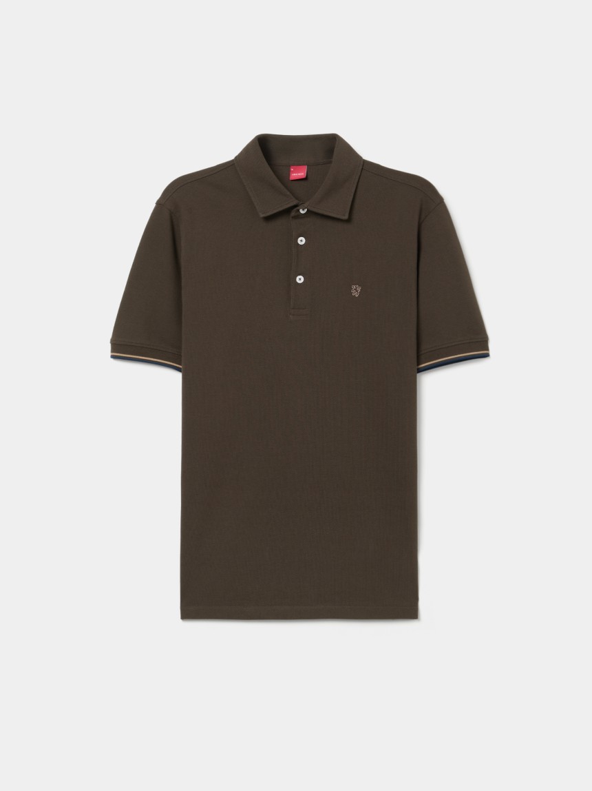 Polo piqu� de algod�o