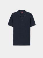Cotton piqu� polo shirt