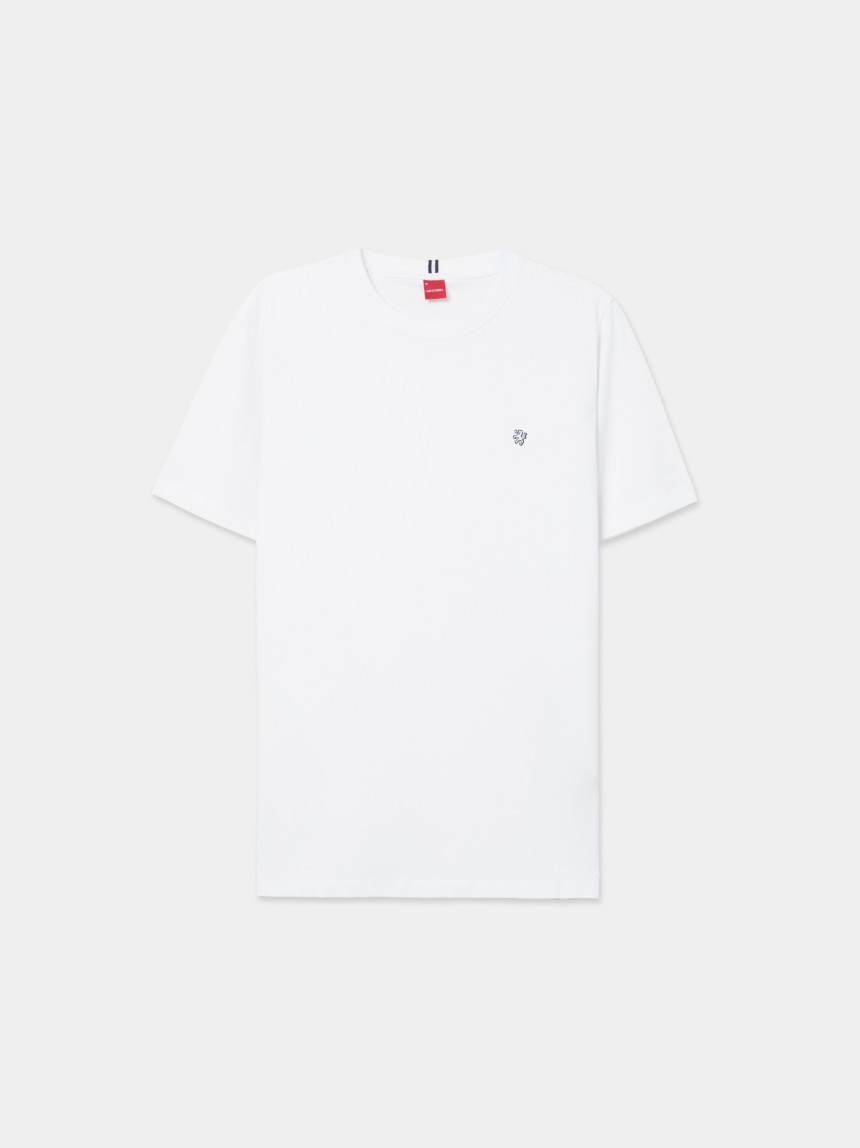 T-shirt b�sica de algod�o