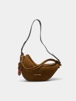 Half-moon shoulder bag