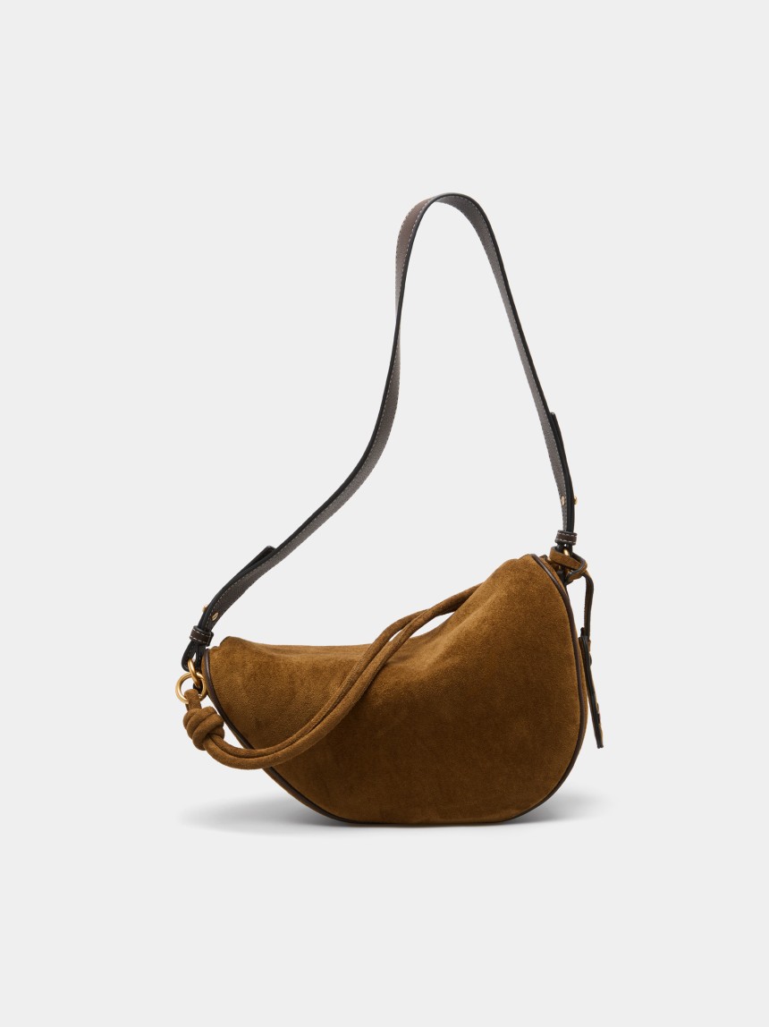 Half-moon shoulder bag