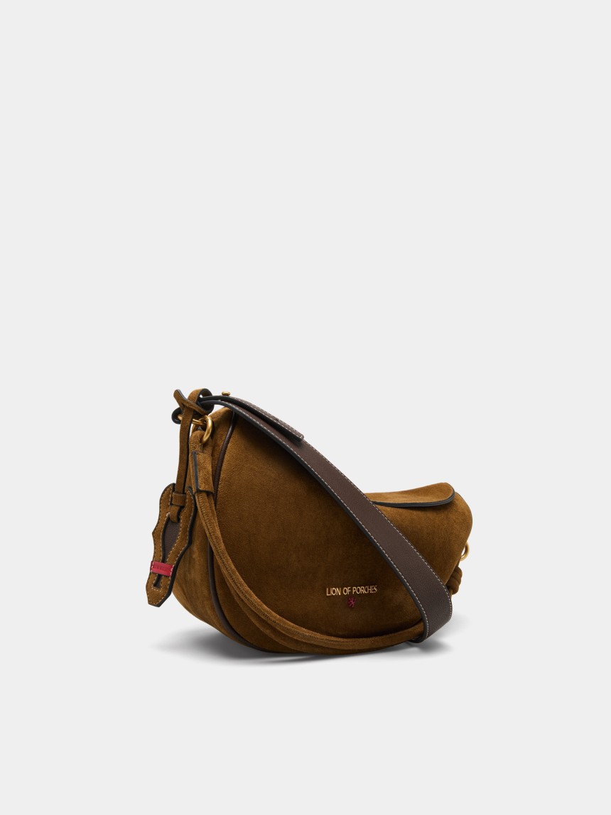 Half-moon shoulder bag