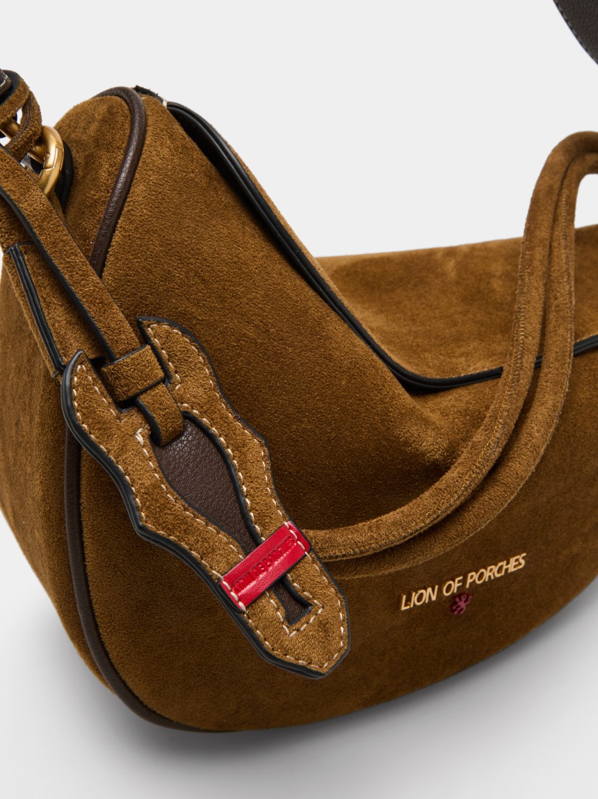 Half-moon shoulder bag