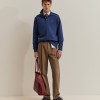 Long-sleeved polo shirt