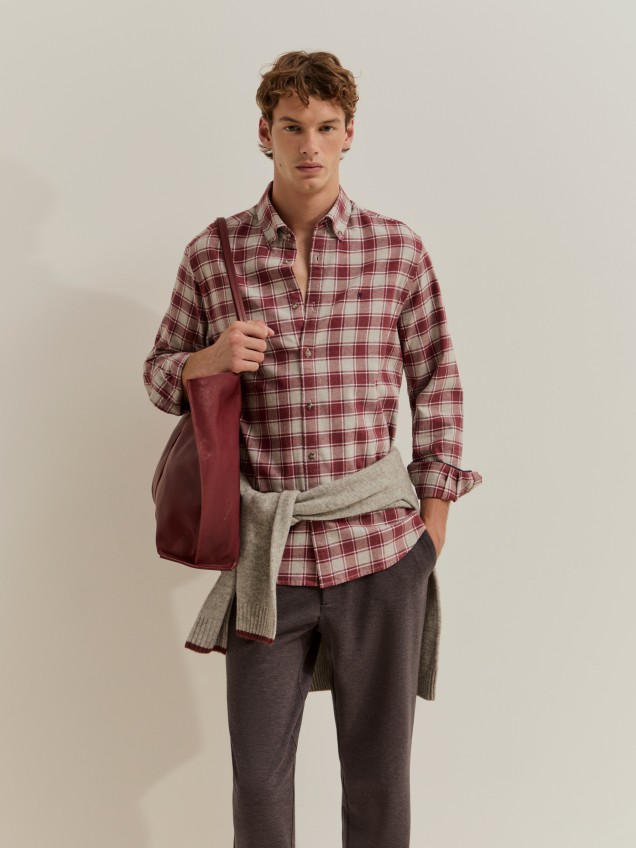 Camisa xadrez slim fit - Image product