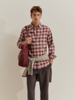 Camisa xadrez slim fit