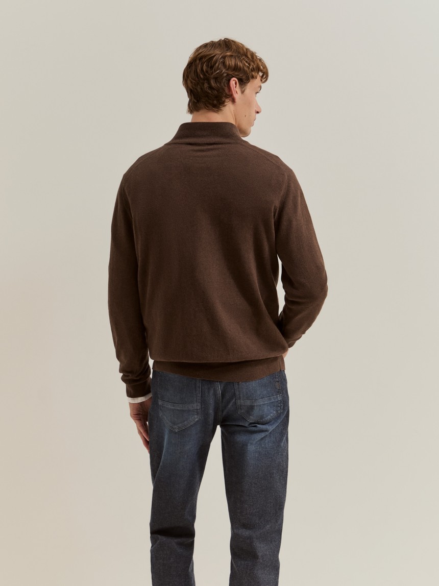 Cotton and cashmere jumper