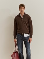 Cotton and cashmere jumper