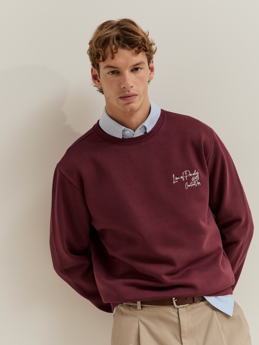 Sweater com bordado