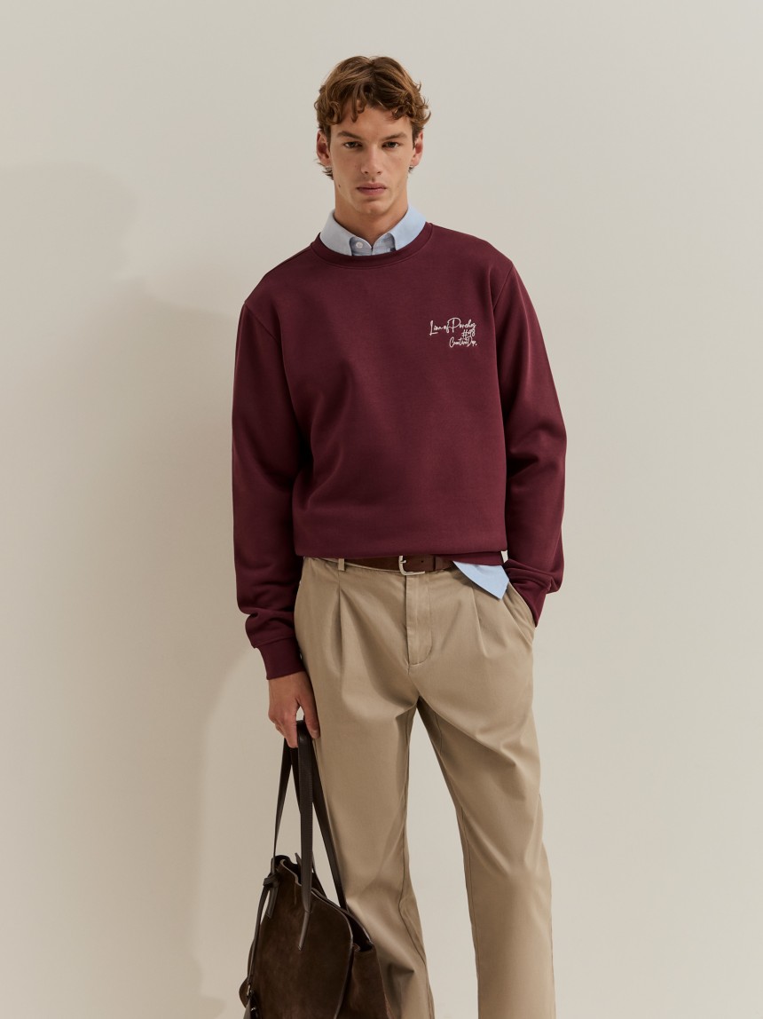 Sweater com bordado