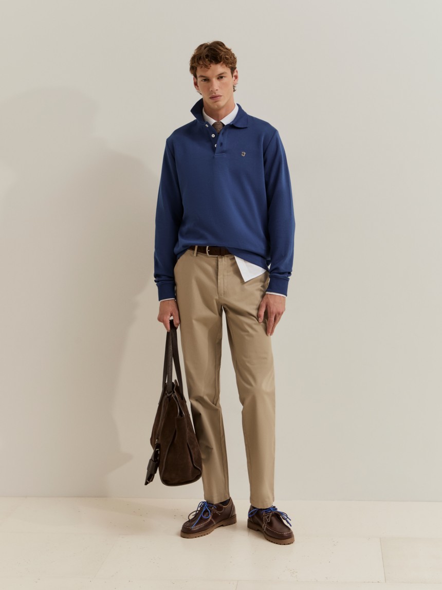 Pantalones chino de corte ajustado