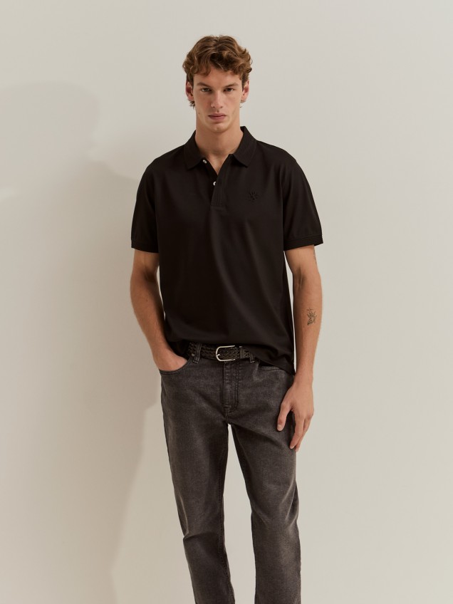 Polo piqué regular fit