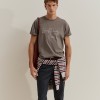 Printed cotton T-shirt