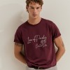 Printed cotton T-shirt