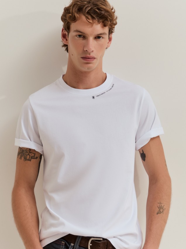 T-shirt de algodão