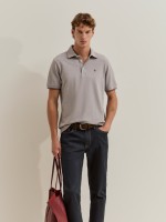 Polo piqu� de algod�o