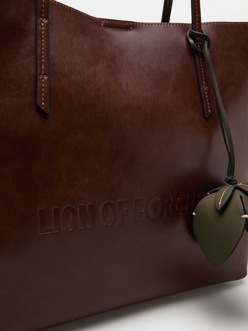 Tote bag com charm