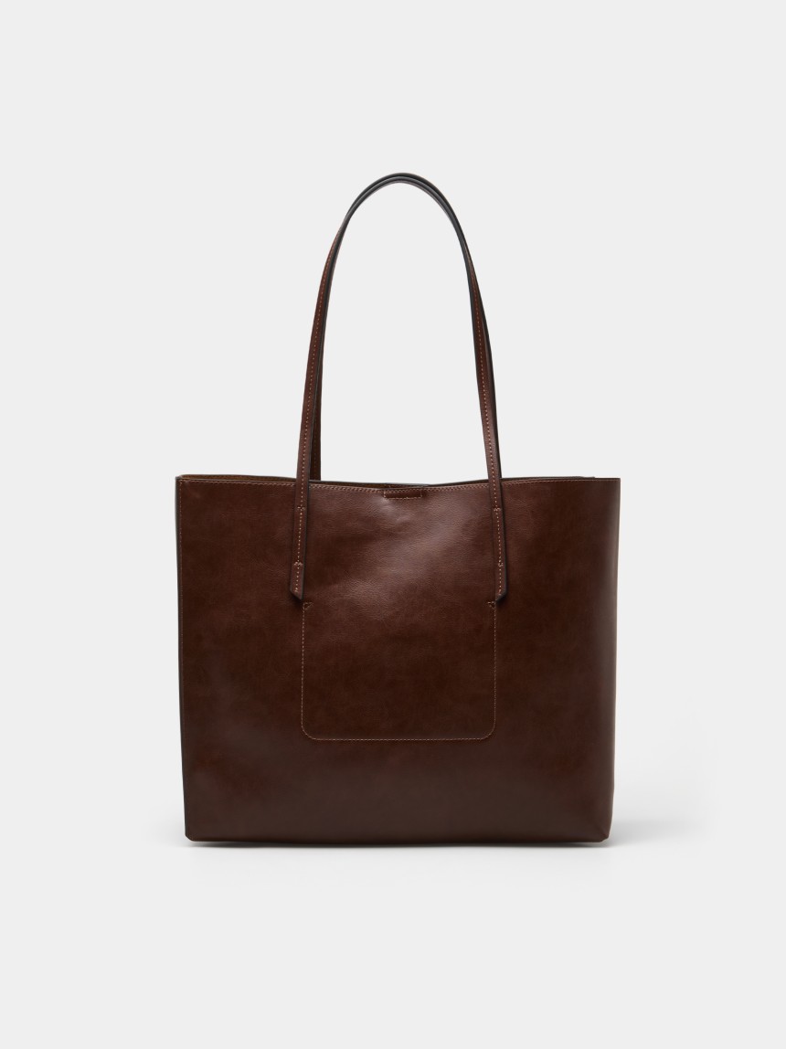 Tote bag com charm
