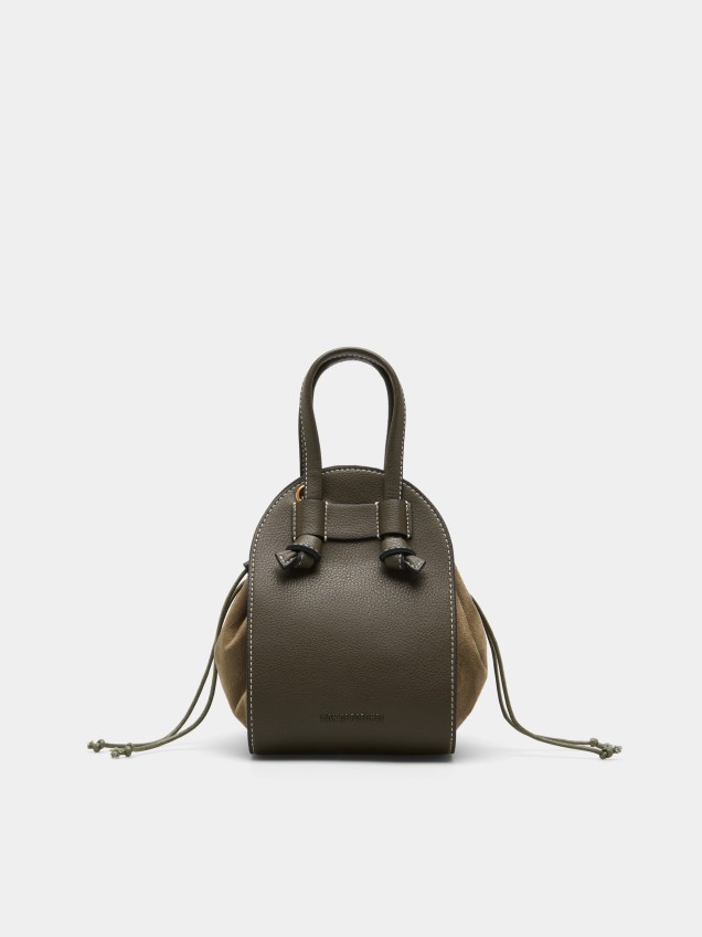 Mini bolso de mano a juego