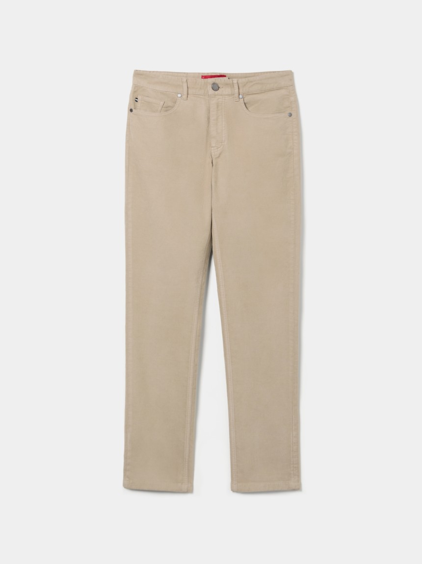 Cal�as de sarja regular fit